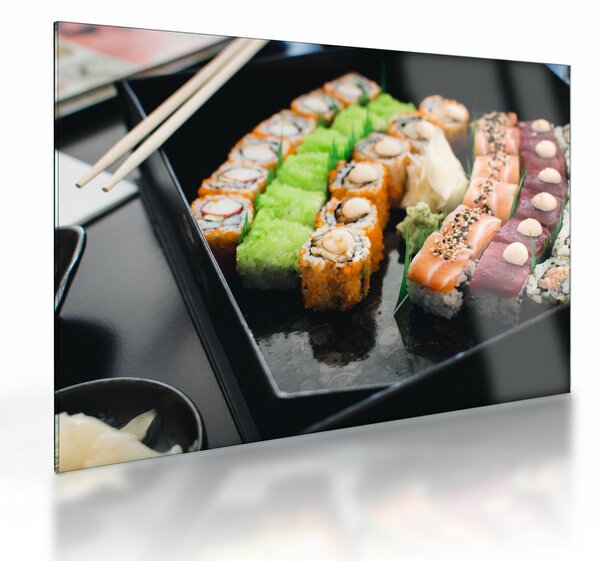 Kép - Sushi (üvegen) (70x50 cm)