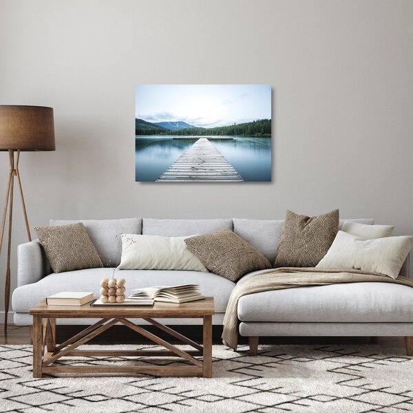 Kép - Kilátás a mólóról (üvegen) (70x50 cm)