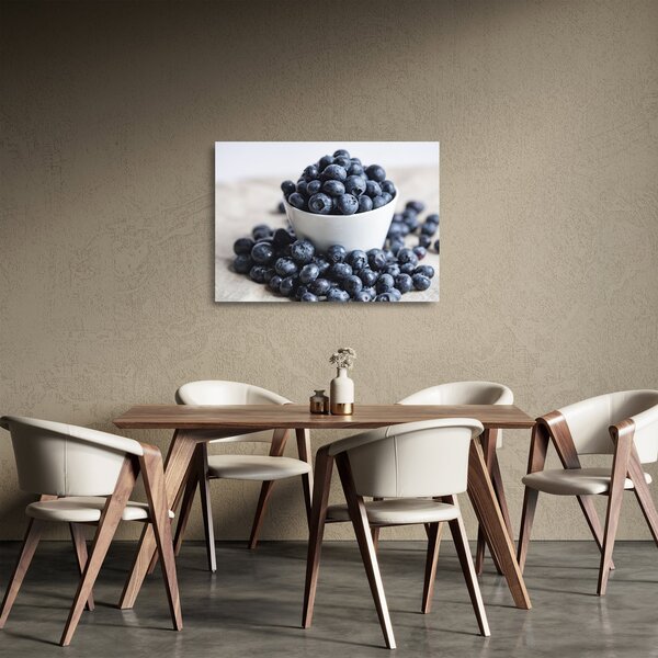 Kép - Áfonyák (üvegen) (70x50 cm)