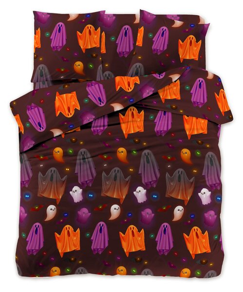SPOOKY SOIREE fekete mikroszálas ágyneműhzat Ágyneműhuzat mérete: 2 db 70 x 80 cm | 160 x 200 cm
