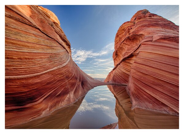 Kép - Vermilion Cliffs Arizona (üvegen) (70x50 cm)