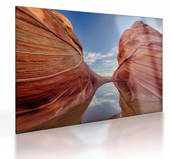 Kép - Vermilion Cliffs Arizona (üvegen) (70x50 cm)