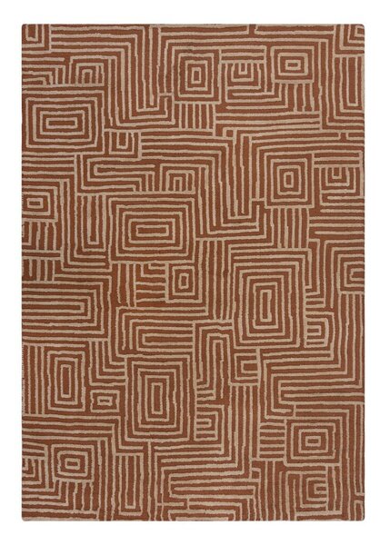 Terrakotta színű szőnyeg 120x170 cm Kylo – Flair Rugs