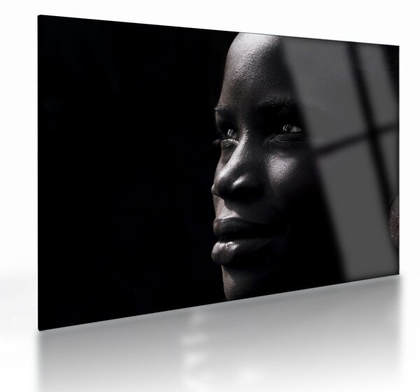 Kép - Afrikai nő (üvegen) (70x50 cm)