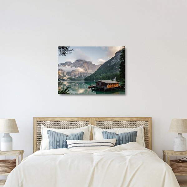 Kép - Lake Prags (üvegen) (70x50 cm)