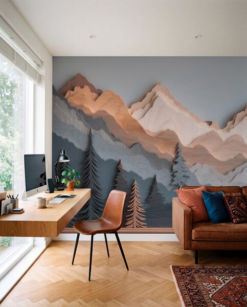 Fotótapéta Faragott hegyrétegek, Fotótapéták természeti motívumokkal, w09793 : Uwalls.hu
