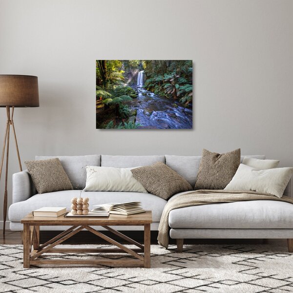 Ausztrál esőerdő képe (üvegen) (70x50 cm)