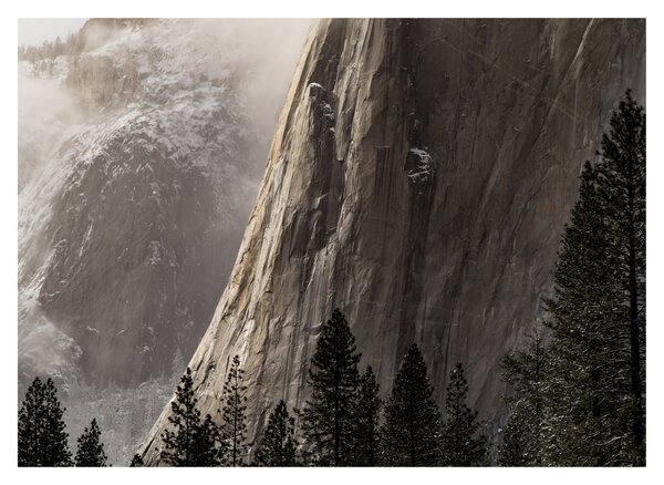 A Yosemite Valley Nemzeti Park, USA (üvegen) (70x50 cm)