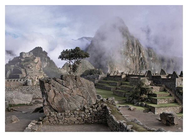 Kép - Machu Picchu (üvegen) (70x50 cm)