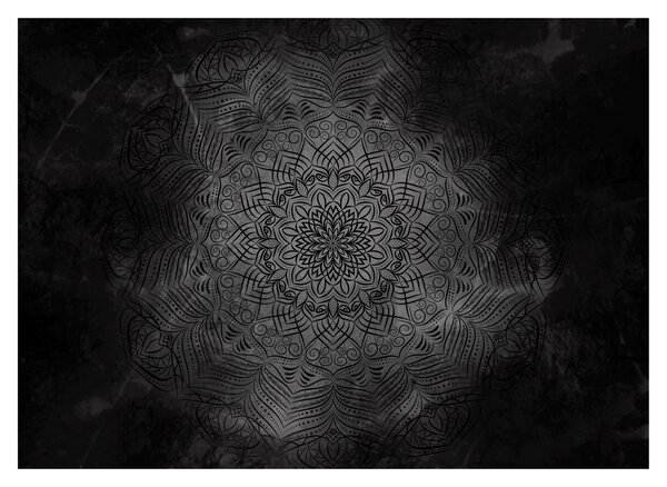 Kép - Misztikus mandala (üvegen) (70x50 cm)