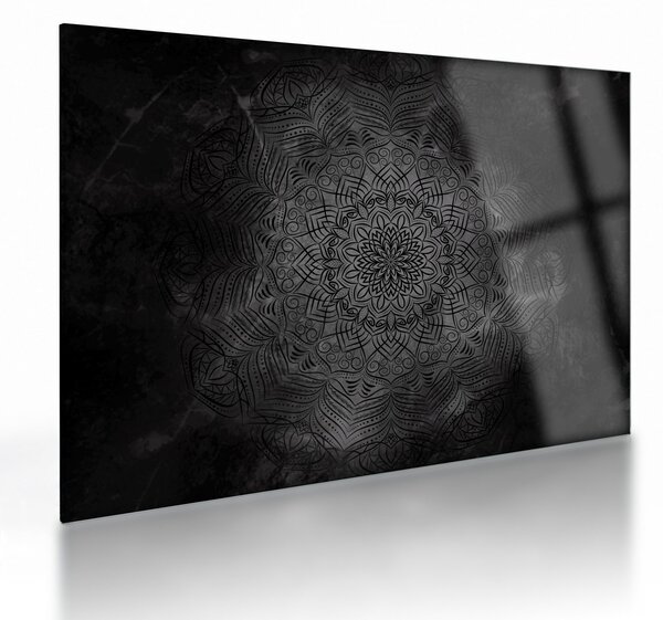 Kép - Misztikus mandala (üvegen) (70x50 cm)