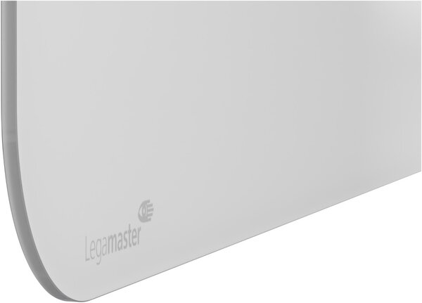 Legamaster Matt felületű, kerekített sarkú, színes, mágneses üvegtábla, cloud dancer, 90x120 cm