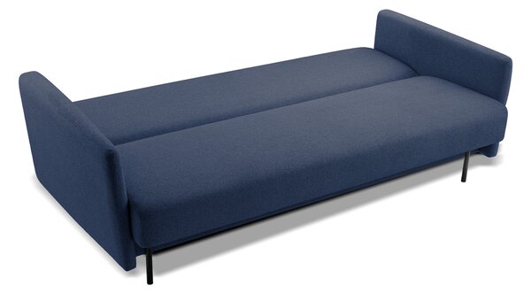 Rozkladacia pohovka s úložným priestorom Rufi - kék