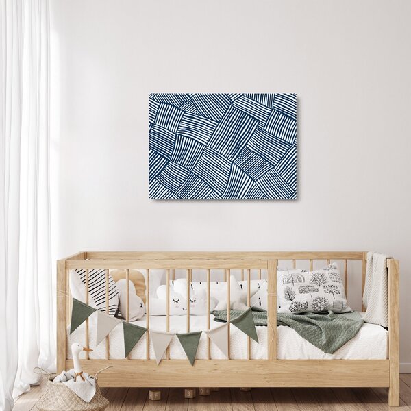 Kép - 3D vonal (üvegen) (70x50 cm)