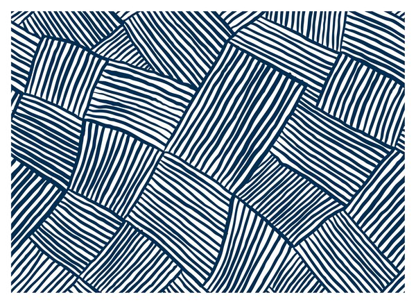 Kép - 3D vonal (üvegen) (70x50 cm)