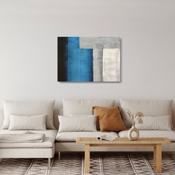 Kép - Absztrakció (üvegen) (70x50 cm)