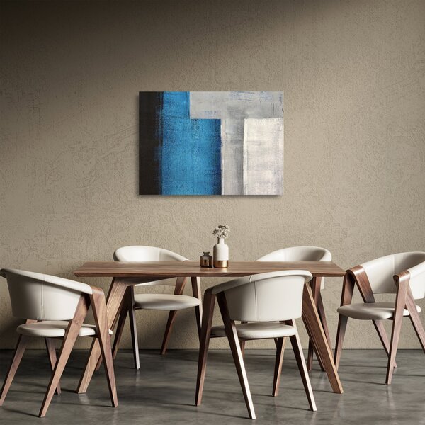 Kép - Absztrakció (üvegen) (70x50 cm)