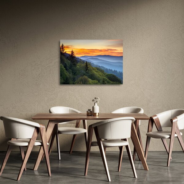 Kep - Vörös hajúak a hegyekben (üvegen) (70x50 cm)