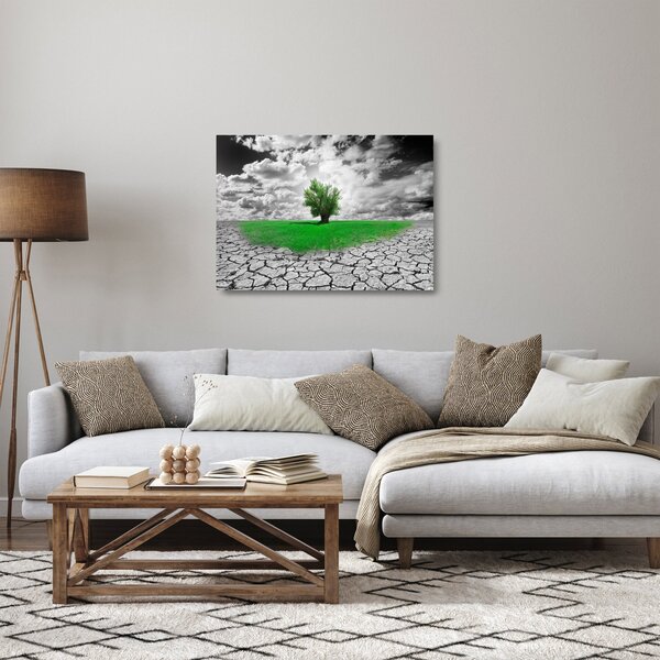 Kép - egy darab természet a városban (üvegen) (70x50 cm)