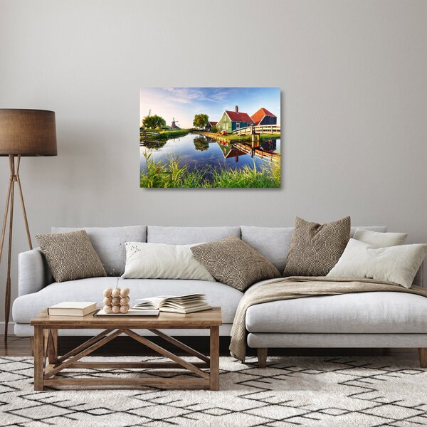 A holland malmok képe (üvegen) (70x50 cm)