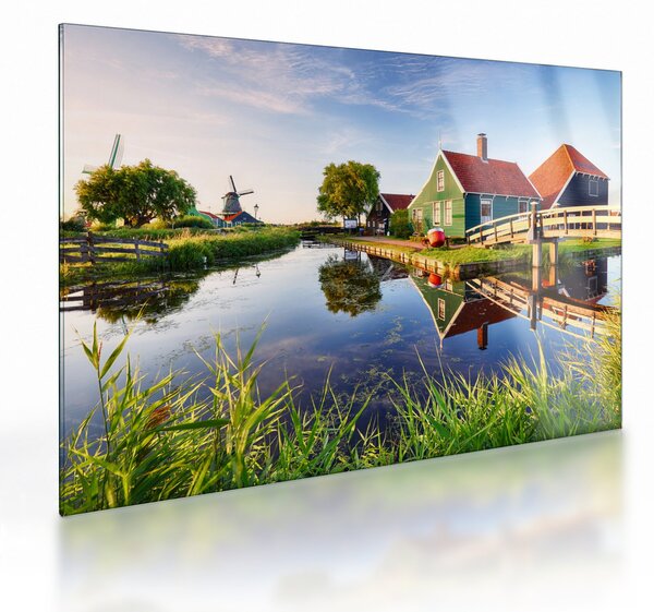 A holland malmok képe (üvegen) (70x50 cm)