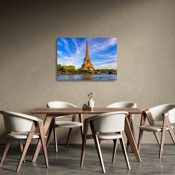 Kép - Eiffel-torony (üvegen) (70x50 cm)