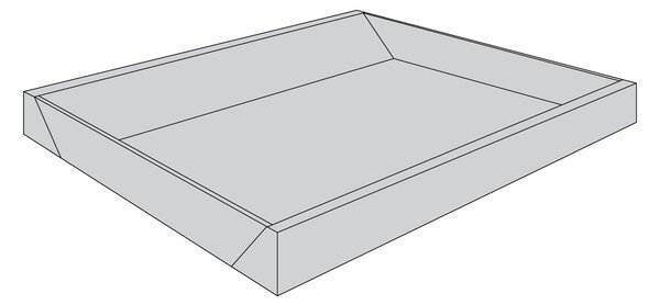 SIMPLE 140 x 200 cm
