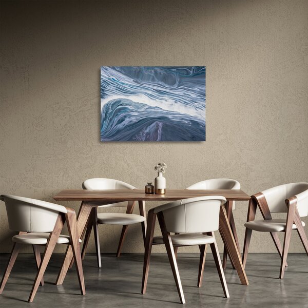 Az absztrakció képe (üvegen) (70x50 cm)