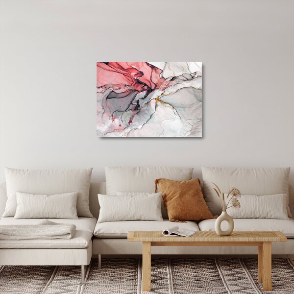 Az absztrakció képe (üvegen) (70x50 cm)