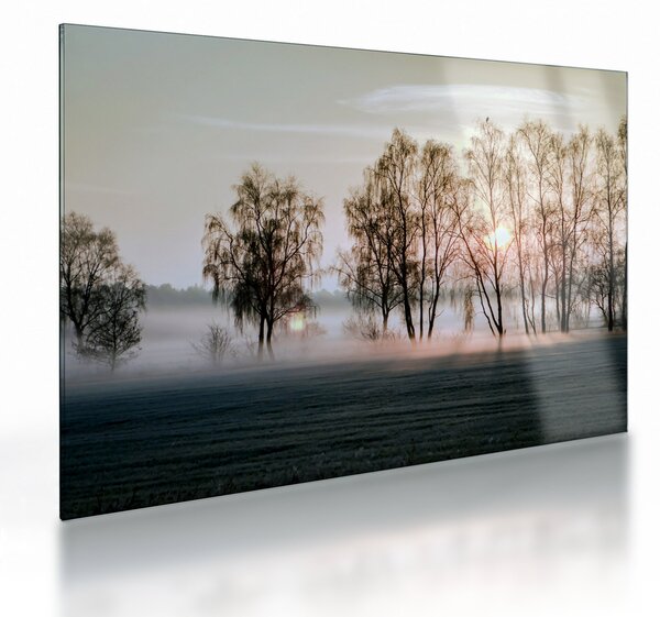 Kép - reggeli szárazság (üvegen) (70x50 cm)