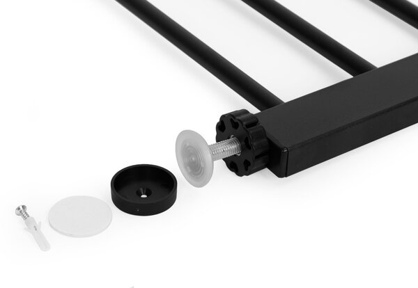 Biztonsági korlát 74-80 cm lépcsőkhöz és ajtókhoz fémből és fából