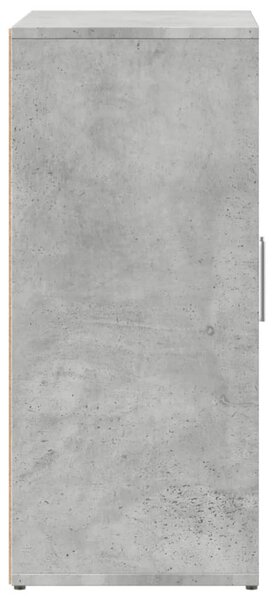 2 db betonszürke szerelt fa tálalószekrény 60 x 31 x 70 cm