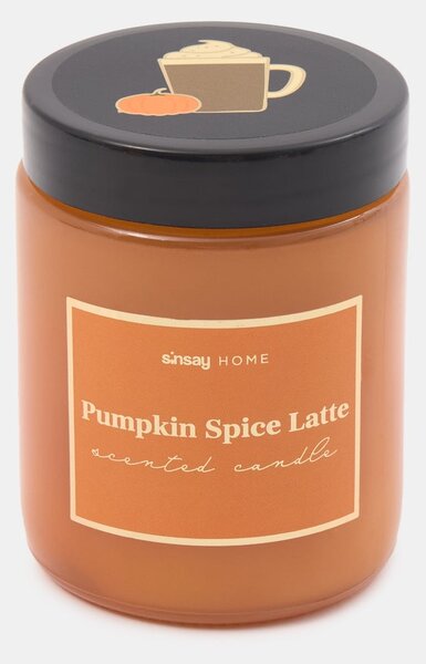 Sinsay - Gyertya Pumpkin Spice Latte - borostyánszínű