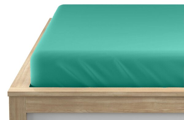 STANDARD Jersey mentol lepedő 180 x 200 cm
