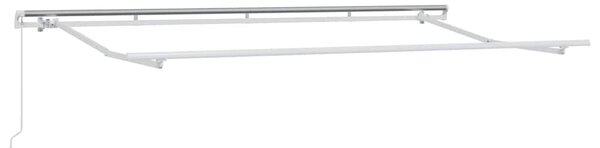 VidaXL Behúzható napellenző Antracit 350 x 200 cm szövet