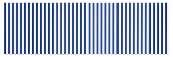 VidaXL Behúzható napellenző Kék és Fehér 400 x 200 cm