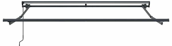 Behúzható napellenző Narancs és Barna 300x250 cm szövet