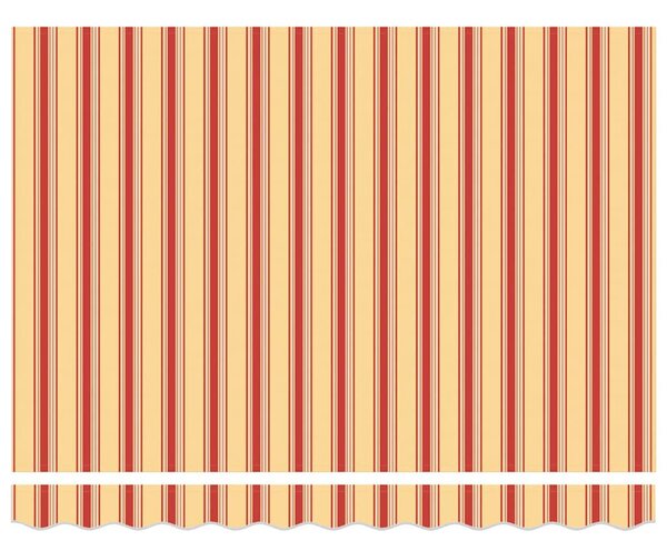 Behúzható napellenző Sárga 350 x 200 cm szövet