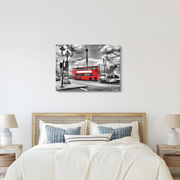Kép - Trafalgar tér (üvegen) (70x50 cm)