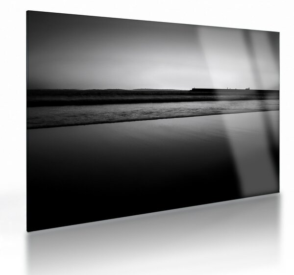 Tájkép (üvegen) (70x50 cm)