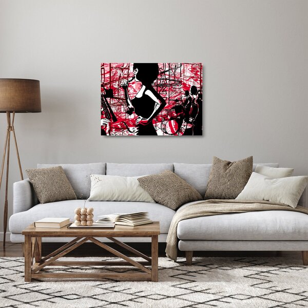 Kép - Jazz (üvegen) (70x50 cm)
