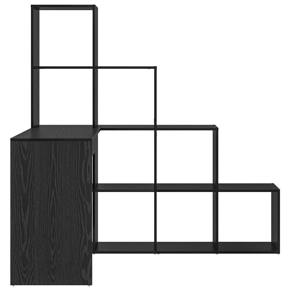 Sarokíróasztal Musta tammi 101,5 x 149,5 x 149,5 cm Faanyag
