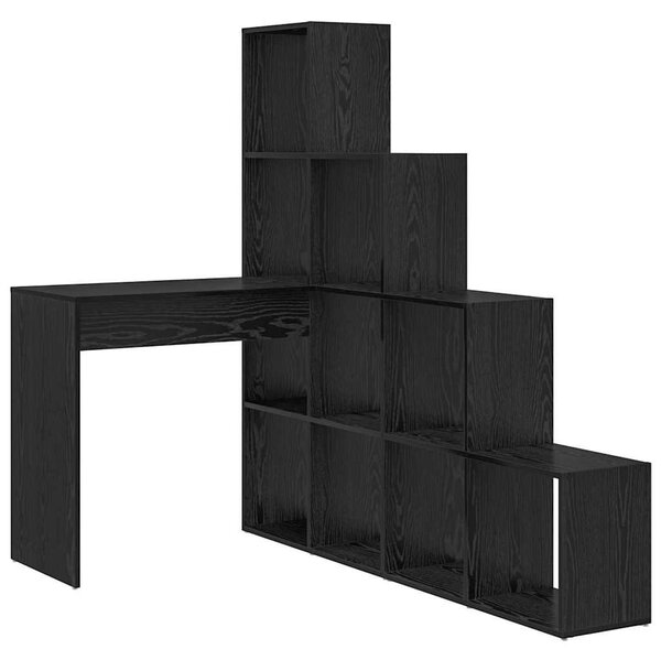 Sarokíróasztal Musta tammi 101,5 x 149,5 x 149,5 cm Faanyag