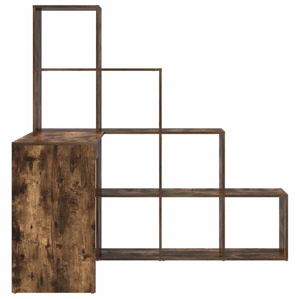 Sarokíróasztal Füstölt tölgy 101,5 x 149,5 x 149,5 cm Faanyag