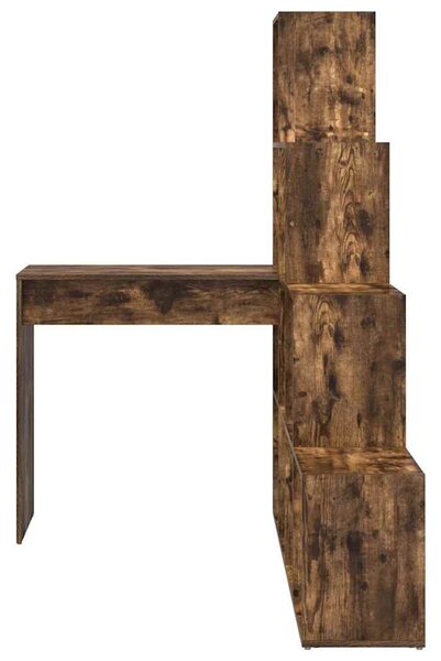 Sarokíróasztal Füstölt tölgy 101,5 x 149,5 x 149,5 cm Faanyag