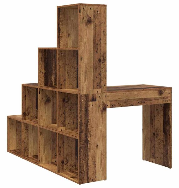 Sarokíróasztal Régi fa 101,5 x 149,5 x 149,5 cm Faanyag