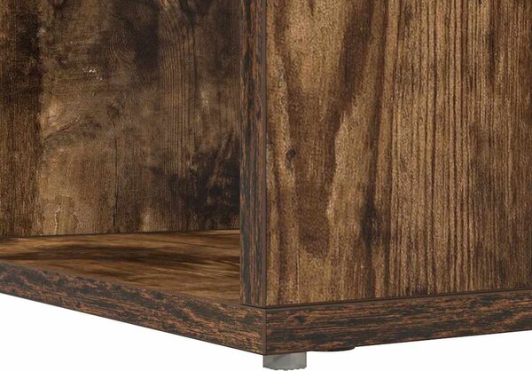 Sarokíróasztal Füstölt tölgy 101,5 x 149,5 x 149,5 cm Faanyag