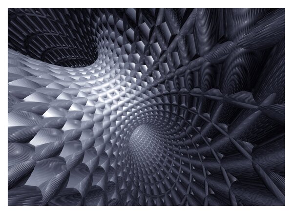 Kép - Absztrakció 3D (üvegen) (70x50 cm)