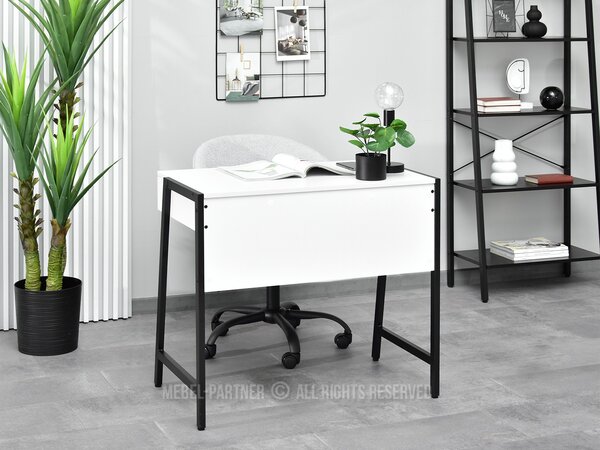 PC asztal Norway (fehér + fekete)