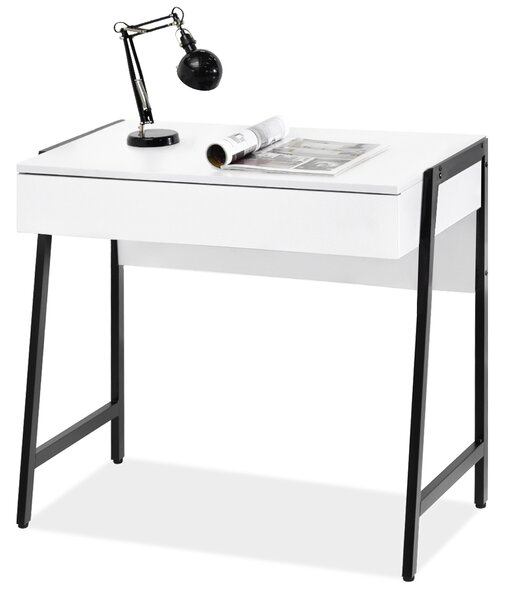 PC asztal Norway (fehér + fekete)